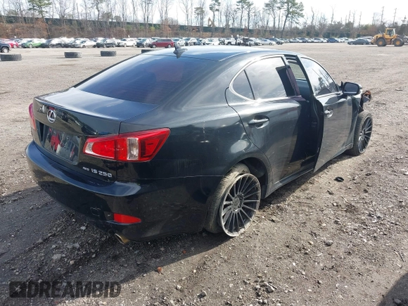2012 Lexus IS 250 with VIN JTHCF5C20C5057892, listed as a IAAI auction lot 41995914 with 161,058 mi miles and . Bid and sale history available at DreamBid. Image 4.