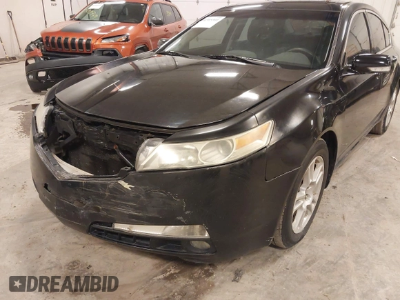 2009 Acura TL Tech with VIN 19UUA86549A015190, listed as a IAAI auction lot 41915341 with 110,527 mi miles. Bid and sale history available at carsss.com. Image 12.