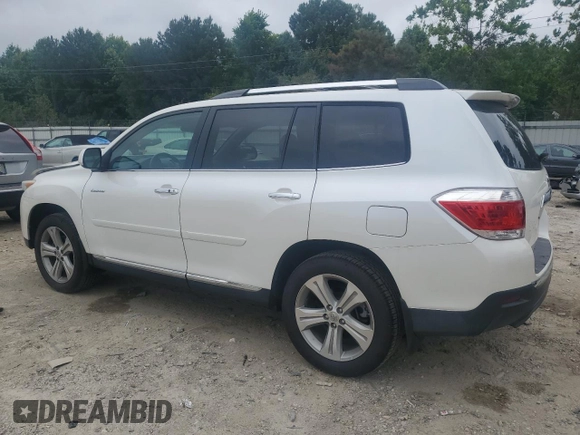 2013 Toyota Highlander Limited z VIN 5TDDK3EH7DS234151, wystawiony jako Copart lot #60594725 z przebiegiem 98 264 mil mil oraz Szkoda całkowita • Salvage title. Historia ofert i sprzedaży dostępna na DreamBid. Obrazek 2.
