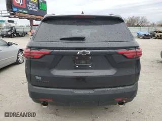 2022 Chevrolet Traverse LS with VIN 1GNERFKWXNJ185960, listed as a Copart auction lot 82153324 with 28,145 mi miles and Salvage Title. Bid and sale history available at carsss.com. Image 6.