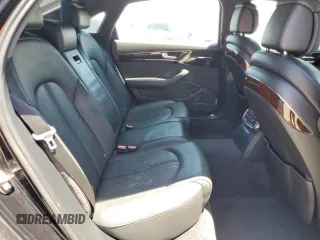 2012 Audi A8 with VIN WAURVAFD9CN022995, listed as a Copart auction lot 60225785 with 85,025 mi miles and Clean title. Bid and sale history available at DreamBid. Image 10.