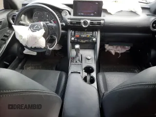 2021 Lexus IS 300 with VIN JTHC81F27M5044864, listed as a Copart auction lot 87612335 with 39,584 mi miles and Salvage title. Bid and sale history available at DreamBid. Image 8.
