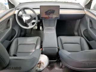 2024 Tesla Model Y Long Range with VIN 7SAYGDEE8RA304900, listed as a Copart auction lot 48895085 with 14,766 mi miles and Salvage Title. Bid and sale history available at carsss.com. Image 8.