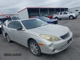 2005 Lexus ES 350 z VIN JTHBA30G355066300, wystawiony jako IAAI lot #42634605 z przebiegiem 247 615 mil mil oraz . Historia ofert i sprzedaży dostępna na DreamBid. Obrazek 1.