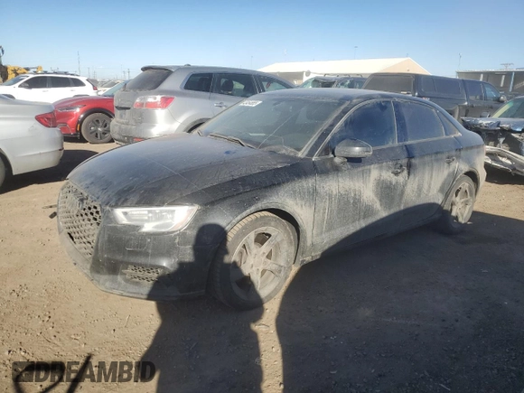 2019 Audi A3 Sedan Premium with VIN WAUBEGFF4K1020082, listed as a Copart auction lot 43454865 with 224,668 mi miles and Salvage Title. Bid and sale history available at carsss.com. Image 1.