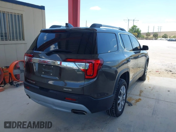 2020 GMC Acadia SLT with VIN 1GKKNULS1LZ106637, listed as a IAAI auction lot 42048333 with 129,491 mi miles and . Bid and sale history available at DreamBid. Image 4.