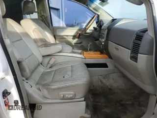 2005 Infiniti QX56 with VIN 5N3AA08C75N809167, listed as a Copart auction lot 43270095 with 0 mi miles and Salvage Title. Bid and sale history available at carsss.com. Image 7.