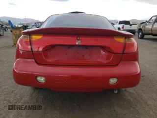 2001 Saturn SC with VIN 1G8ZY12701Z201761, listed as a Copart auction lot 76792804 with 85,352 mi miles and Salvage Title. Bid and sale history available at carsss.com. Image 6.