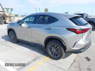 2025 Lexus NX 250 with VIN 2T2ADCAZ8SC027779, listed as a IAAI auction lot 42420839 with 491 mi miles and . Bid and sale history available at DreamBid. Image 3.