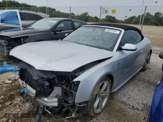 2013 Audi S5 Premium Plus with VIN WAUCGAFH3DN016534, listed as a Copart auction lot 63891544 with 88,613 mi miles and Salvage Title. Bid and sale history available at carsss.com. Image 1.