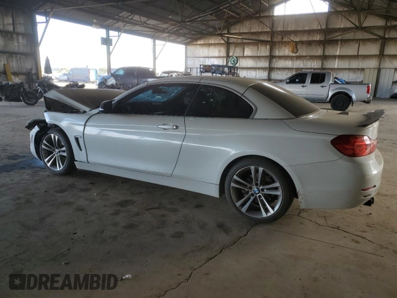 2015 BMW 4 Series 428i z VIN WBA3V5C51FP751530, wystawiony jako Copart lot #88903455 z przebiegiem 71 529 mil mil oraz Szkoda całkowita • Salvage title. Historia ofert i sprzedaży dostępna na DreamBid. Obrazek 2.