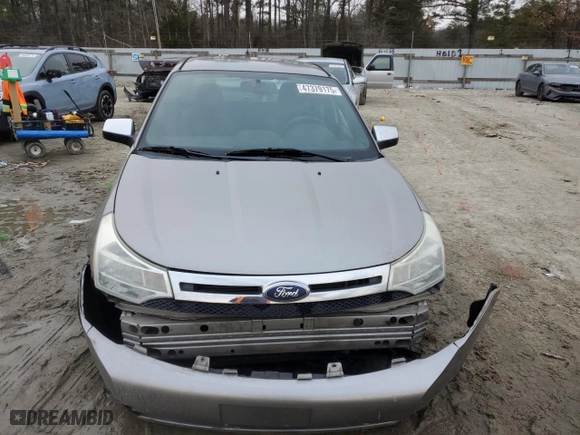 2008 Ford Focus SE with VIN 1FAHP35N38W270424, listed as a Copart auction lot 47379175 with 92,236 mi miles and Salvage Title. Bid and sale history available at carsss.com. Image 5.
