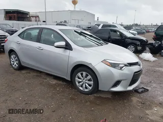 2015 Toyota Corolla L z VIN 5YFBURHE5FP350207, wystawiony jako IAAI lot #42198521 z przebiegiem 45 201 mil mil oraz . Historia ofert i sprzedaży dostępna na DreamBid. Obrazek 1.