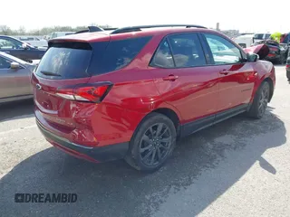 2022 Chevrolet Equinox RS with VIN 3GNAXMEV1NS159192, listed as a IAAI auction lot 41864811 with 30,364 mi miles and . Bid and sale history available at DreamBid. Image 4.