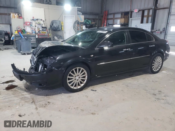 2008 Saturn Aura XR with VIN 1G8ZV57758F141660, listed as a Copart auction lot 52259805 with 105,806 mi miles and Salvage Title. Bid and sale history available at carsss.com. Image 1.