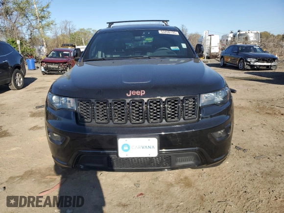 2018 Jeep Grand Cherokee Altitude with VIN 1C4RJFAGXJC296051, listed as a Copart auction lot 53450135 with 65,838 mi miles and Salvage title. Bid and sale history available at DreamBid. Image 5.