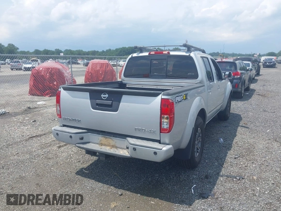 2016 Nissan Frontier S with VIN 1N6AD0EV1GN772790, listed as a IAAI auction lot 42642130 with 103,019 mi miles and . Bid and sale history available at DreamBid. Image 4.
