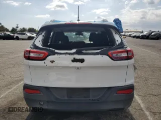 2016 Jeep Cherokee Sport with VIN 1C4PJLAB9GW312211, listed as a Copart auction lot 54890495 with 113,192 mi miles and Salvage Title. Bid and sale history available at carsss.com. Image 6.