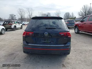 2023 Volkswagen Tiguan SE R-Line Black with VIN 3VV8B7AX4PM019421, listed as a IAAI auction lot 41885691 with 36,332 mi miles. Bid and sale history available at carsss.com. Image 17.