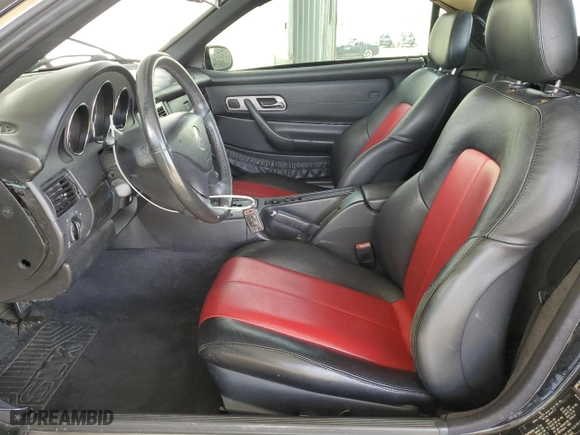 2001 Mercedes-Benz SLK-Class Kompressor with VIN WDBKK49F81F171836, listed as a Copart auction lot 45550685 with 114,382 mi miles and Salvage Title. Bid and sale history available at carsss.com. Image 7.