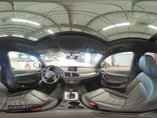 2017 Audi Q3 Prestige with VIN WA1GCCFS0HR002185, listed as a Copart auction lot 76092414 with 100,171 mi miles and Salvage Title. Bid and sale history available at carsss.com. Image 14.