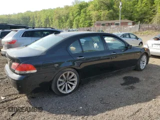 2008 BMW 7 Series 750Li with VIN WBAHN83588DT83469, listed as a Copart auction lot 53639225 with Not Provided miles and Salvage Title. Bid and sale history available at DreamBid. Image 3.