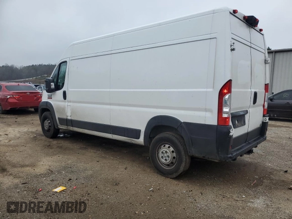 2020 Ram ProMaster Cargo with VIN 3C6TRVDG3LE124337, listed as a Copart auction lot 86795794 with 142,350 mi miles and Salvage Title. Bid and sale history available at carsss.com. Image 2.