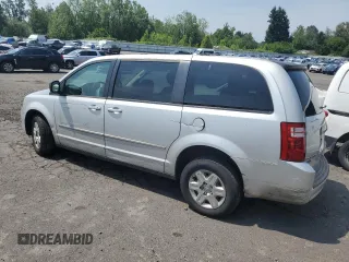 2009 Dodge Grand Caravan SE with VIN 2D8HN44E59R686851, listed as a Copart auction lot 48758335 with Not provided miles and Salvage title. Bid and sale history available at DreamBid. Image 2.