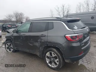 2018 Jeep Compass Limited with VIN 3C4NJDCB6JT201543, listed as a IAAI auction lot 42005502 with 1 mi miles. Bid and sale history available at carsss.com. Image 15.
