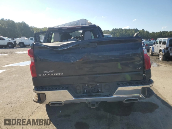 2022 Chevrolet Silverado 1500 LT with VIN 1GCUDDED7NZ562263, listed as a Copart auction lot 73032424 with Not Provided miles and Salvage Title. Bid and sale history available at DreamBid. Image 6.