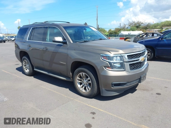 2016 Chevrolet Tahoe LT z VIN 1GNSKBKC3GR388683, wystawiony jako IAAI lot #42100692 z przebiegiem 87 858 mil mil oraz . Historia ofert i sprzedaży dostępna na DreamBid. Obrazek 1.