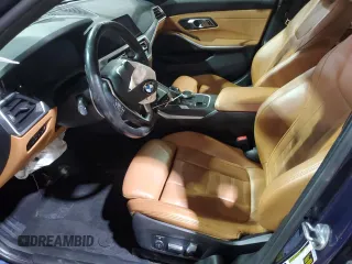 2020 BMW 3 Series 330i xDrive with VIN 3MW5R7J00L8B13201, listed as a Copart auction lot 47948255 with Not Provided miles and Non Repairable. Bid and sale history available at DreamBid. Image 7.
