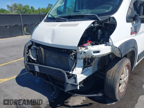 2019 Ram ProMaster Cargo with VIN 3C6URVJG5KE508028, listed as a IAAI auction lot 42090727 with 189,106 mi miles and . Bid and sale history available at carsss.com. Image 6.