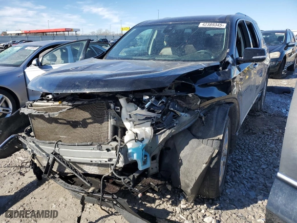 2018 Chevrolet Traverse High Country with VIN 1GNEVKKW5JJ197335, listed as a Copart auction lot 42389345 with 136,815 mi miles and Salvage Title. Bid and sale history available at carsss.com. Image 1.