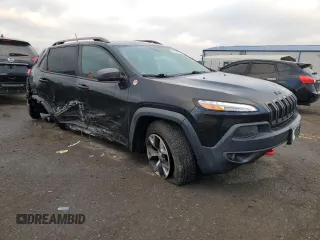 2018 Jeep Cherokee Trailhawk with VIN 1C4PJMBB5JD535384, listed as a Copart auction lot 51041775 with 89,873 mi miles and Salvage Title. Bid and sale history available at carsss.com. Image 4.