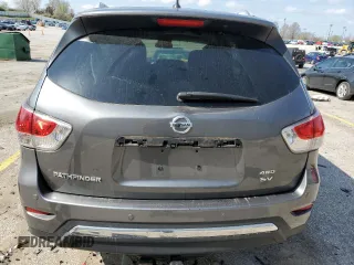 2016 Nissan Pathfinder Platinum with VIN 5N1AR2MM7GC639788, listed as a Copart auction lot 51359145 with 111,331 mi miles and Salvage Title. Bid and sale history available at carsss.com. Image 6.