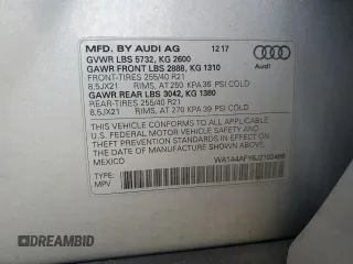 2018 Audi SQ5 Premium Plus z VIN WA1A4AFY6J2103466, wystawiony jako Copart lot #61204895 z przebiegiem 91 712 mil mil oraz Szkoda całkowita • Salvage title. Historia ofert i sprzedaży dostępna na DreamBid. Obrazek 14.