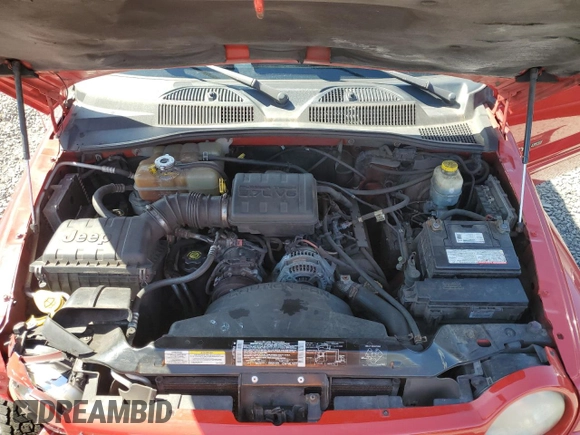 2002 Jeep Liberty Limited with VIN 1J8GL58K42W328443, listed as a Copart auction lot 52768345 with 218,459 mi miles and Salvage title. Bid and sale history available at DreamBid. Image 12.