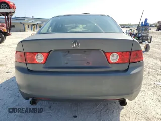 2004 Acura TSX w/Navigation with VIN JH4CL96984C035497, listed as a Copart auction lot 47575605 with 233,266 mi miles and Salvage Title. Bid and sale history available at carsss.com. Image 6.