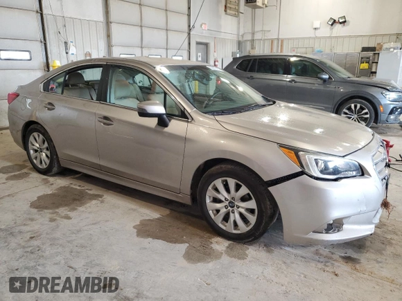 2017 Subaru Legacy Premium with VIN 4S3BNAF60H3014762, listed as a Copart auction lot 59987495 with 90,474 mi miles and Salvage title. Bid and sale history available at DreamBid. Image 4.