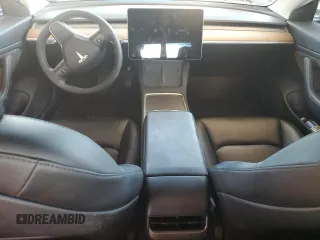 2021 Tesla Model 3 Long Range with VIN 5YJ3E1EB1MF925764, listed as a Copart auction lot 53283255 with 47,432 mi miles and Salvage Title. Bid and sale history available at carsss.com. Image 8.