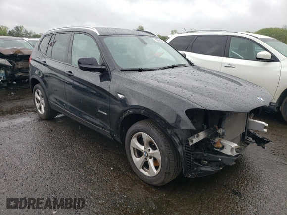 2011 BMW X3 28i with VIN 5UXWX5C58BL712640, listed as a Copart auction lot 55099015 with 72,256 mi miles and Salvage Title. Bid and sale history available at DreamBid. Image 4.