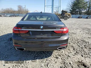 2017 BMW 7 Series 740i xDrive with VIN WBA7E4C59HGU99914, listed as a Copart auction lot 45283743 with 108,388 mi miles. Bid and sale history available at carsss.com. Image 6.