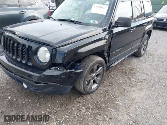 2015 Jeep Patriot High Altitude with VIN 1C4NJRFB9FD272192, listed as a IAAI auction lot 42621871 with 126,319 mi miles and . Bid and sale history available at DreamBid. Image 6.