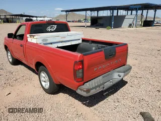 2001 Nissan Frontier XE z VIN 1N6DD21S81C378016, wystawiony jako Copart lot #53860265 z przebiegiem 121 524 mil mil oraz Czysty tytuł • Clean title. Historia ofert i sprzedaży dostępna na DreamBid. Obrazek 2.
