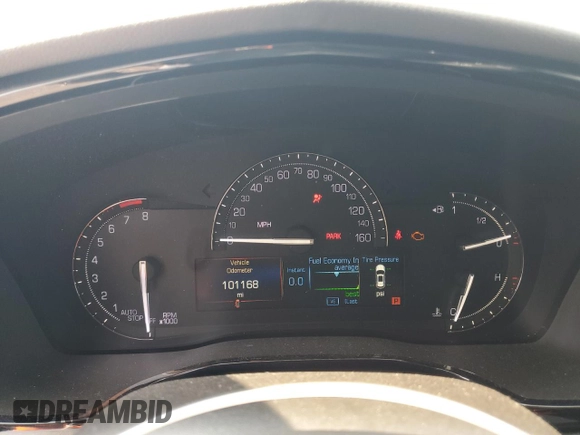 2019 Cadillac XT5 Premium Luxury AWD with VIN 1GYKNFRS9KZ223065, listed as a Copart auction lot 60902645 with 101,168 mi miles and Salvage title. Bid and sale history available at DreamBid. Image 9.