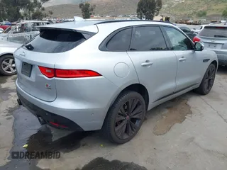 2017 Jaguar F-Pace S with VIN SADCM2BV6HA892108, listed as a IAAI auction lot 42034100 with 101,380 mi miles and . Bid and sale history available at DreamBid. Image 4.
