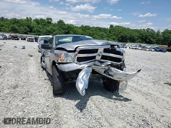 2019 Ram 1500 Big Horn with VIN 1C6RR7TT6KS714855, listed as a Copart auction lot 56147635 with 104,312 mi miles and Non repairable. Bid and sale history available at DreamBid. Image 14.