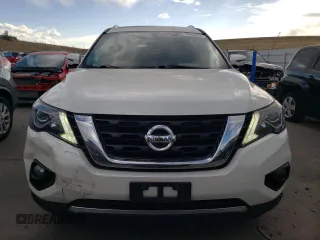 2018 Nissan Pathfinder Platinum with VIN 5N1DR2MM8JC666874, listed as a Copart auction lot 76594074 with 258,012 mi miles and Salvage title. Bid and sale history available at DreamBid. Image 5.