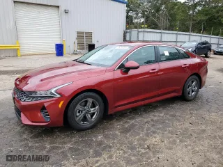 2022 Kia K5 LXS with VIN 5XXG14J29NG103829, listed as a Copart auction lot 76259394 with 84,735 mi miles and Salvage Title. Bid and sale history available at carsss.com. Image 1.